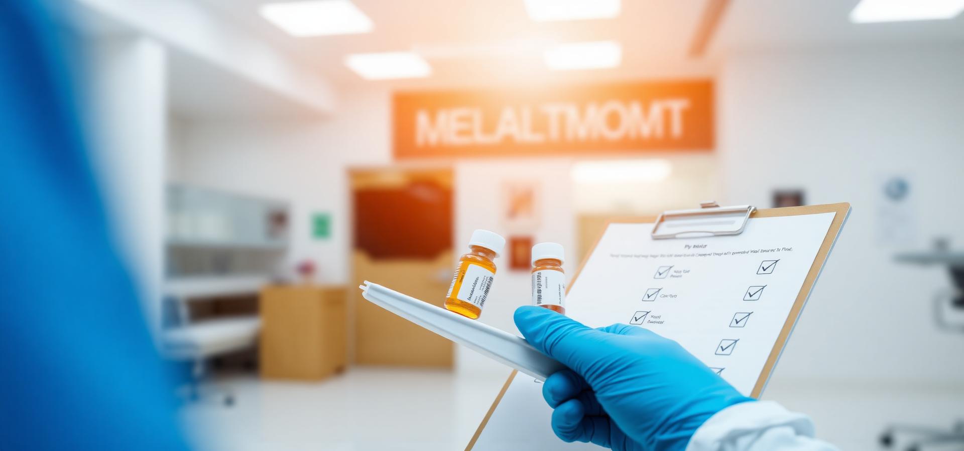 Clinical study medications and checklist